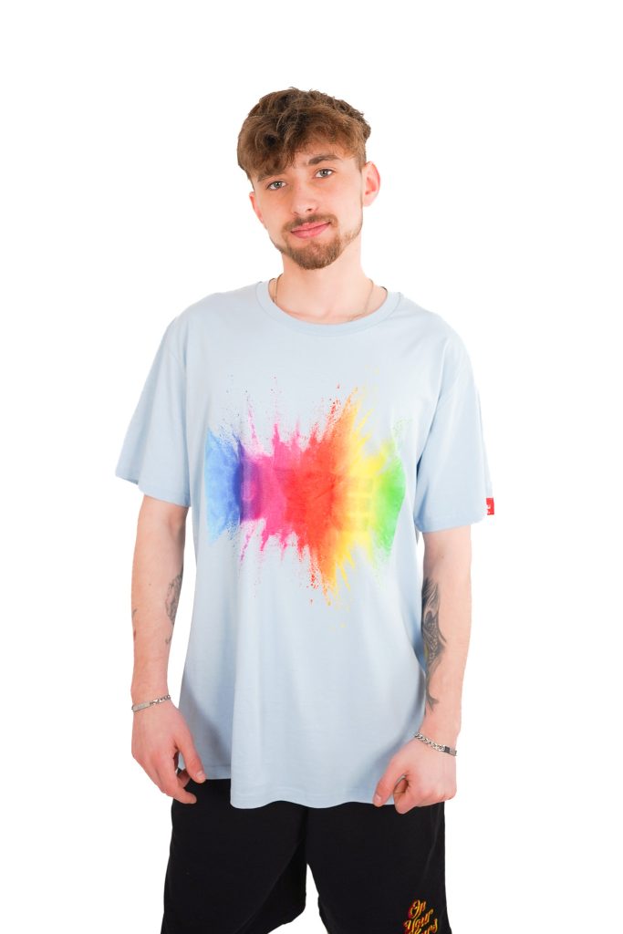 On Your Ears ® Clothing Festival Summer Kollektion 2023 OYE Splash Unisex Rocker T-Shirt